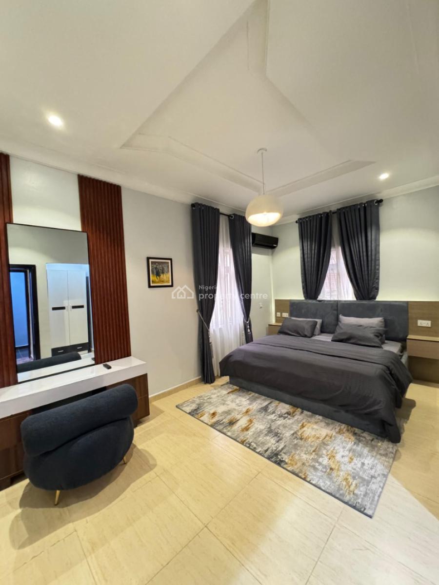 Exquisite 4-bedroom Duplex,self Compound, Bera Estate Chevron, Lekki, Lagos, Detached Duplex Short Let