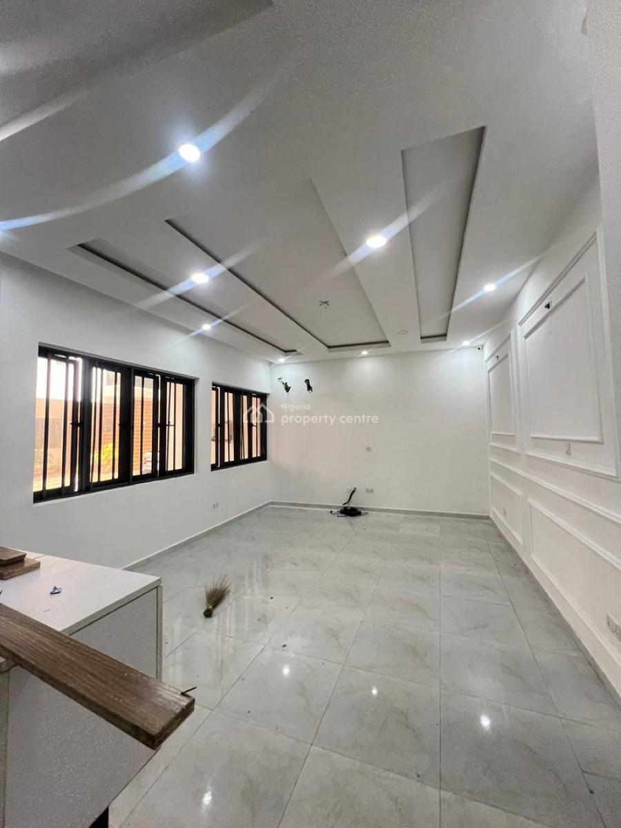 Serviced 4 Bedroom Terrace with Pool & 24/7 Light, Nicon Town, Lekki, Lagos, Terraced Duplex for Rent