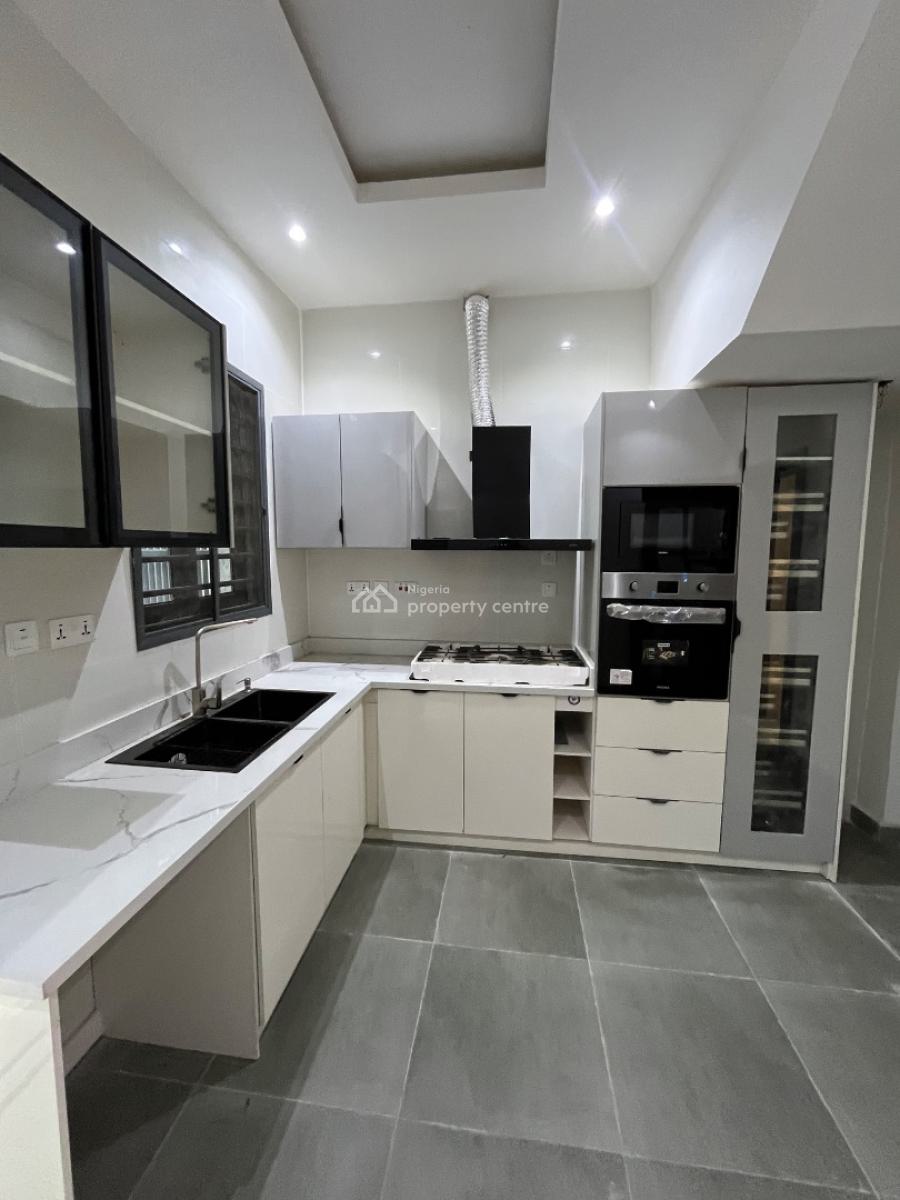 New Built Contemporary 4 Bedroom Terraced House in a Fully Serviced, Within a Gated Estate Off Freedomway Ikate Elegbushi Lekki Lagos, Ikate Elegushi, Lekki, Lagos, Terraced Duplex for Sale