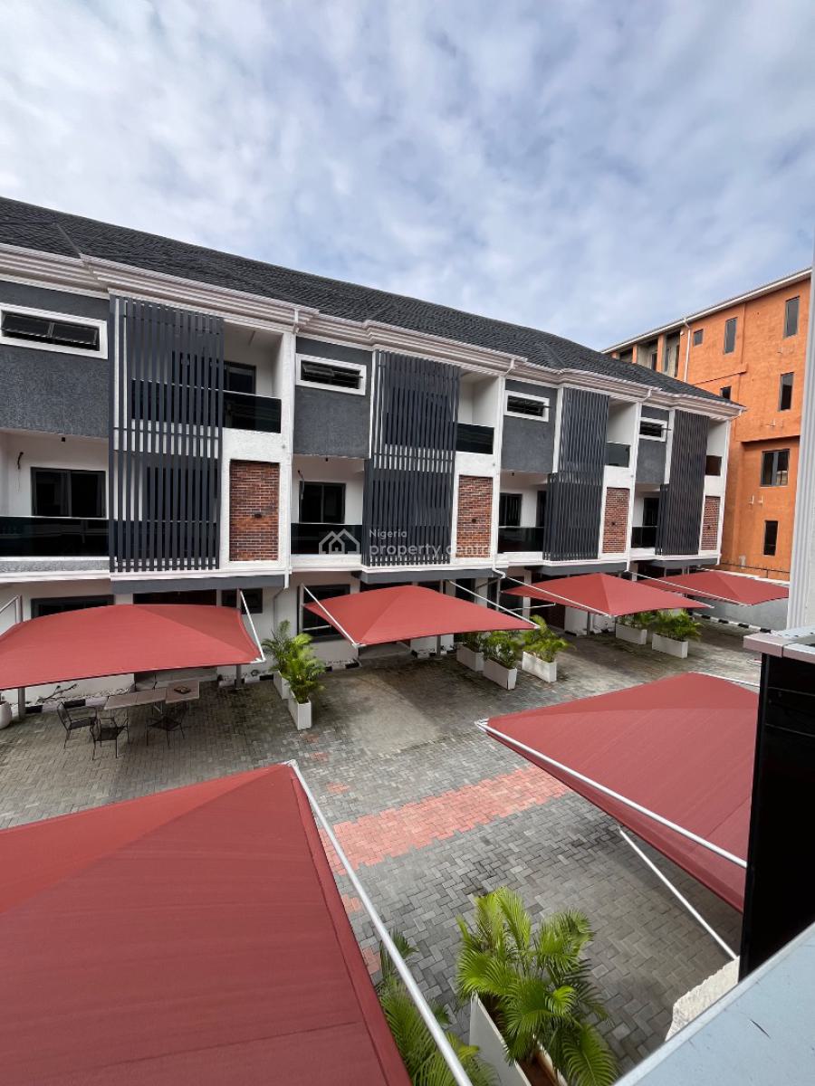 New Built Contemporary 4 Bedroom Terraced House in a Fully Serviced, Within a Gated Estate Off Freedomway Ikate Elegbushi Lekki Lagos, Ikate Elegushi, Lekki, Lagos, Terraced Duplex for Sale