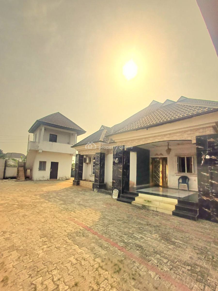 Well-finished 4 Bedroom Home with Swimming Pool, Rukpokwu, Port Harcourt, Rivers, Detached Bungalow for Sale