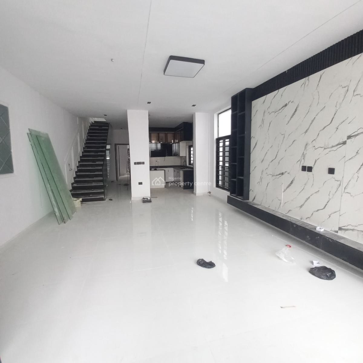 4 Bedroom Semi-detached Duplex with Bq, Ikota, Lekki, Lagos, Semi-detached Duplex for Rent