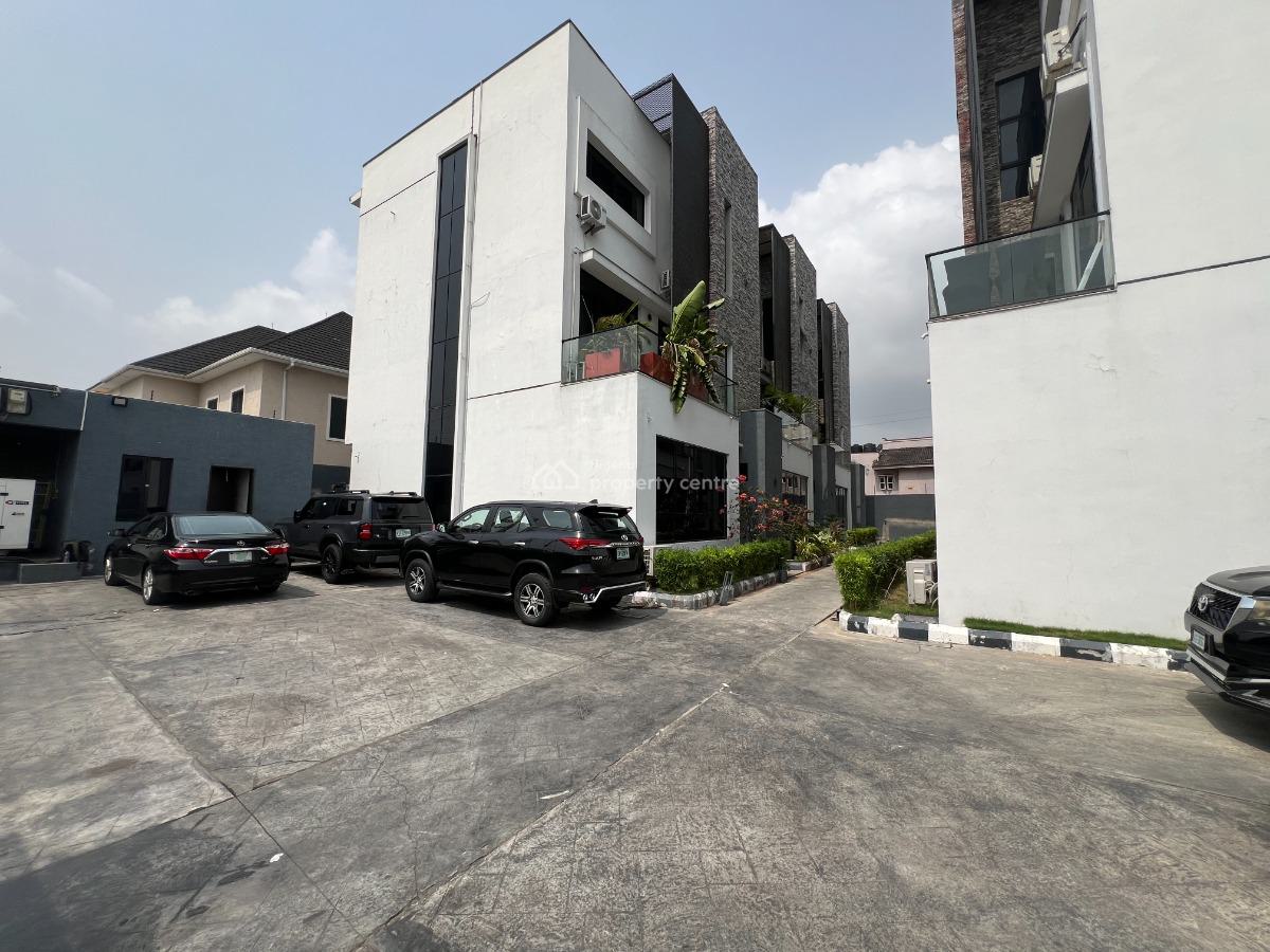 Luxury 4-bedroom Terrace House with Bq, Lekki Phase 1, Lekki, Lagos, Terraced Duplex for Sale
