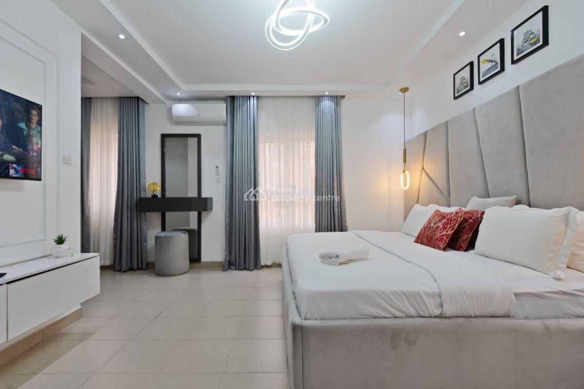 Fully Furnished Three Bedroom Apartment, Cadogan Estate, Osapa, Lekki, Lagos, Flat / Apartment for Rent