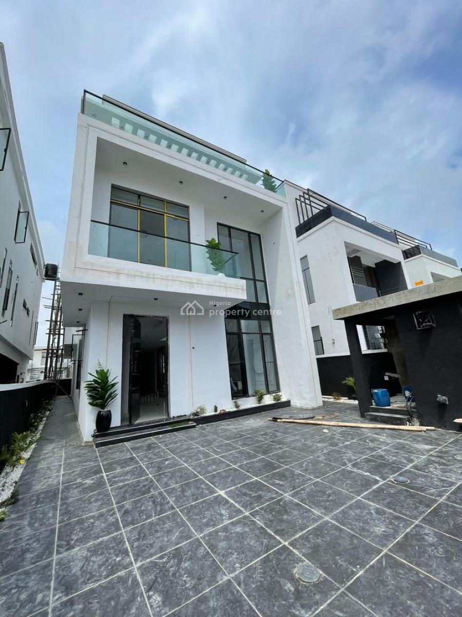 Lovely 5 Bed Fully Detached Duplex with Swimming Pool, Cinema, Gym Hou, Ikota, Lekki, Lagos, Detached Duplex for Sale