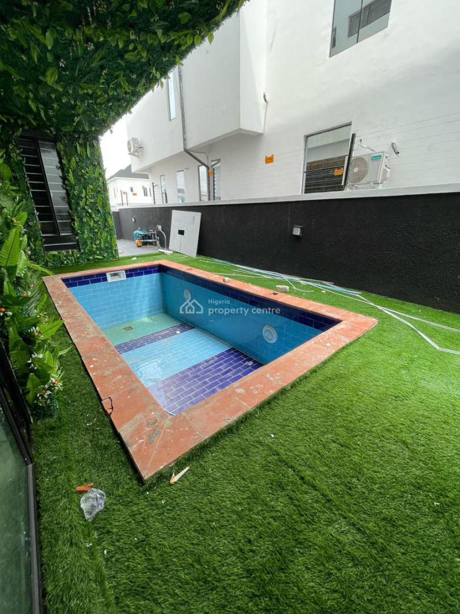 Brand New 5 Bed Fully Detached with Bq., Ikate, Lekki, Lagos, Detached Duplex for Sale