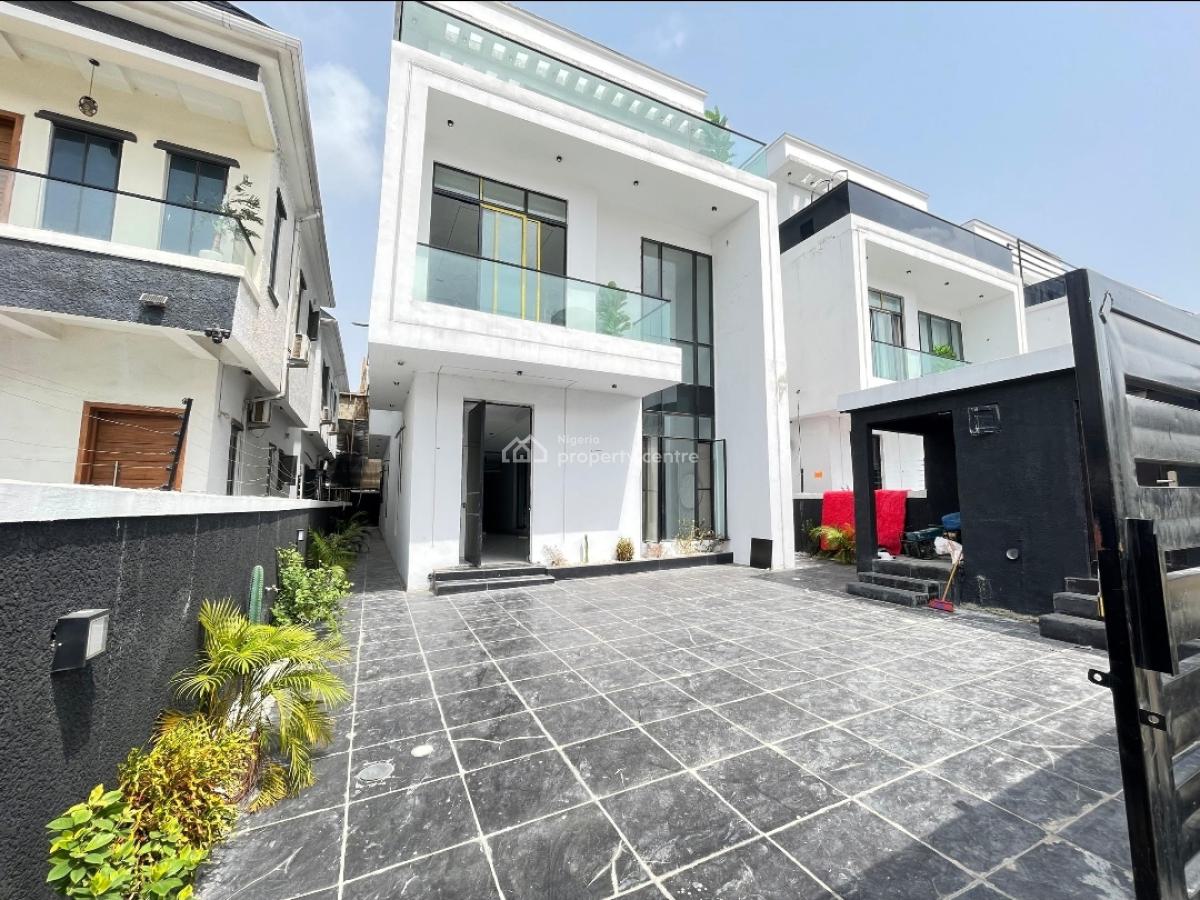 Stunning 5 Bedroom Detached House with Swimming Pool, Gym and Bq, Ikota, Lekki, Lagos, Detached Duplex for Sale