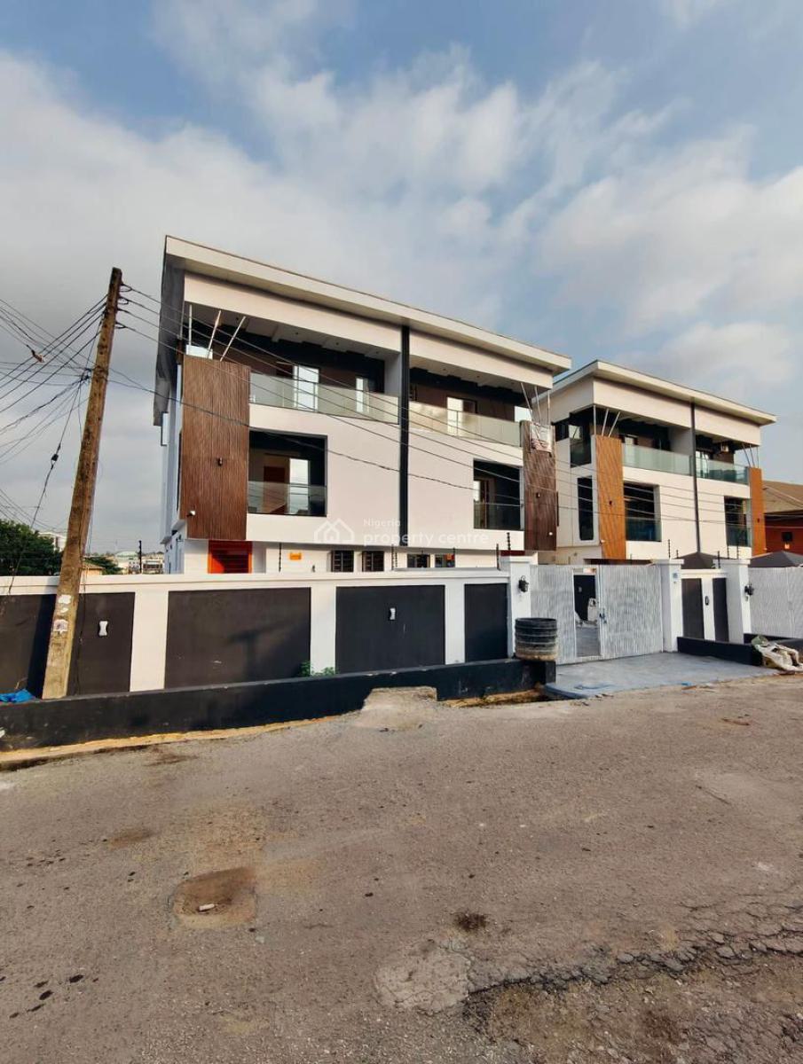 Magnificent and Family-sized 5 Bedroom Detached Duplex with Bq, in a Very Serene and Secured Estate, Adeniyi Jones, Ikeja, Lagos, Semi-detached Duplex for Sale