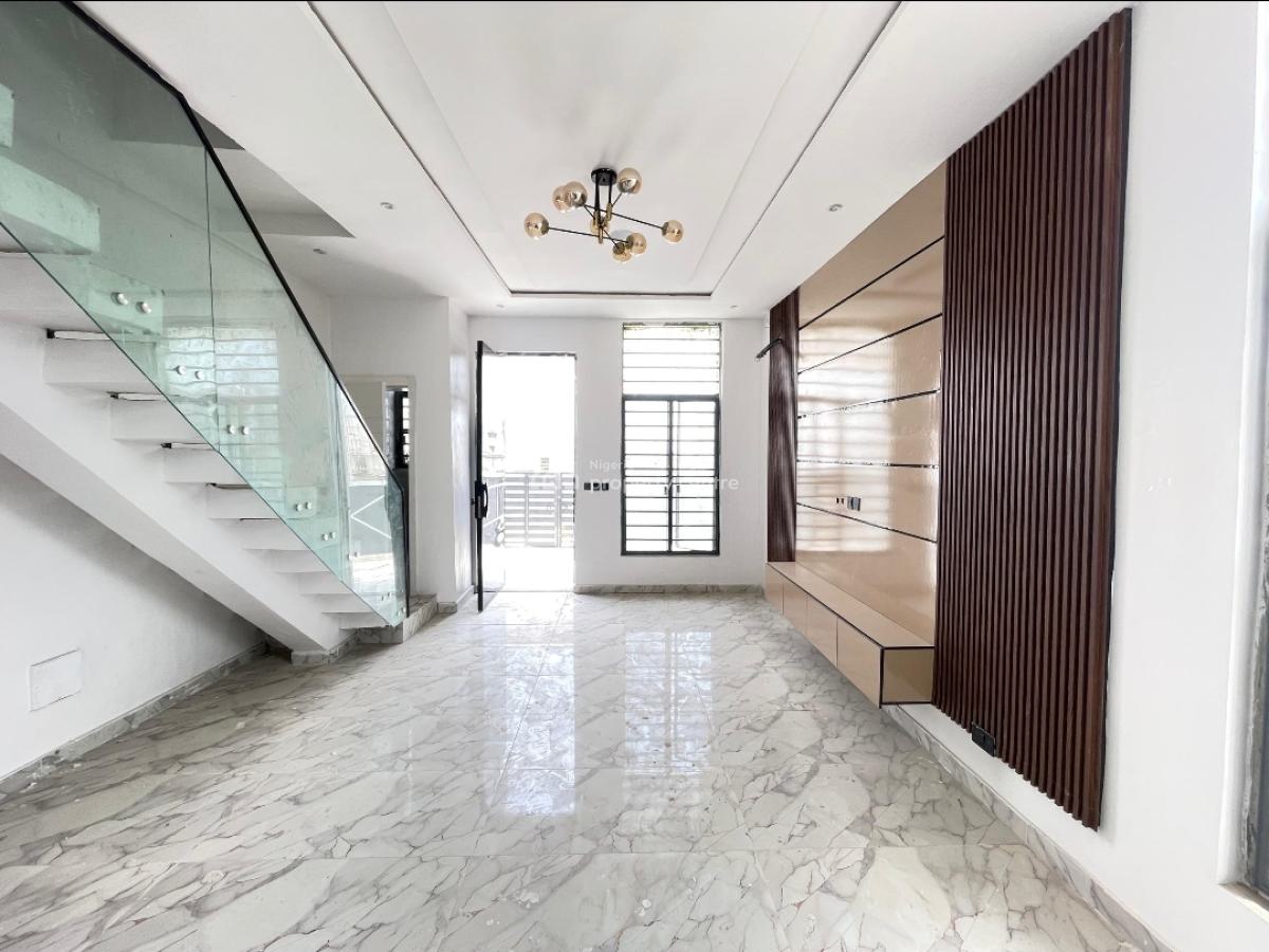Spacious 4 Bedroom Semi-detached Duplex with Boys Quarter, Ikota, Lekki, Lagos, Semi-detached Duplex for Sale