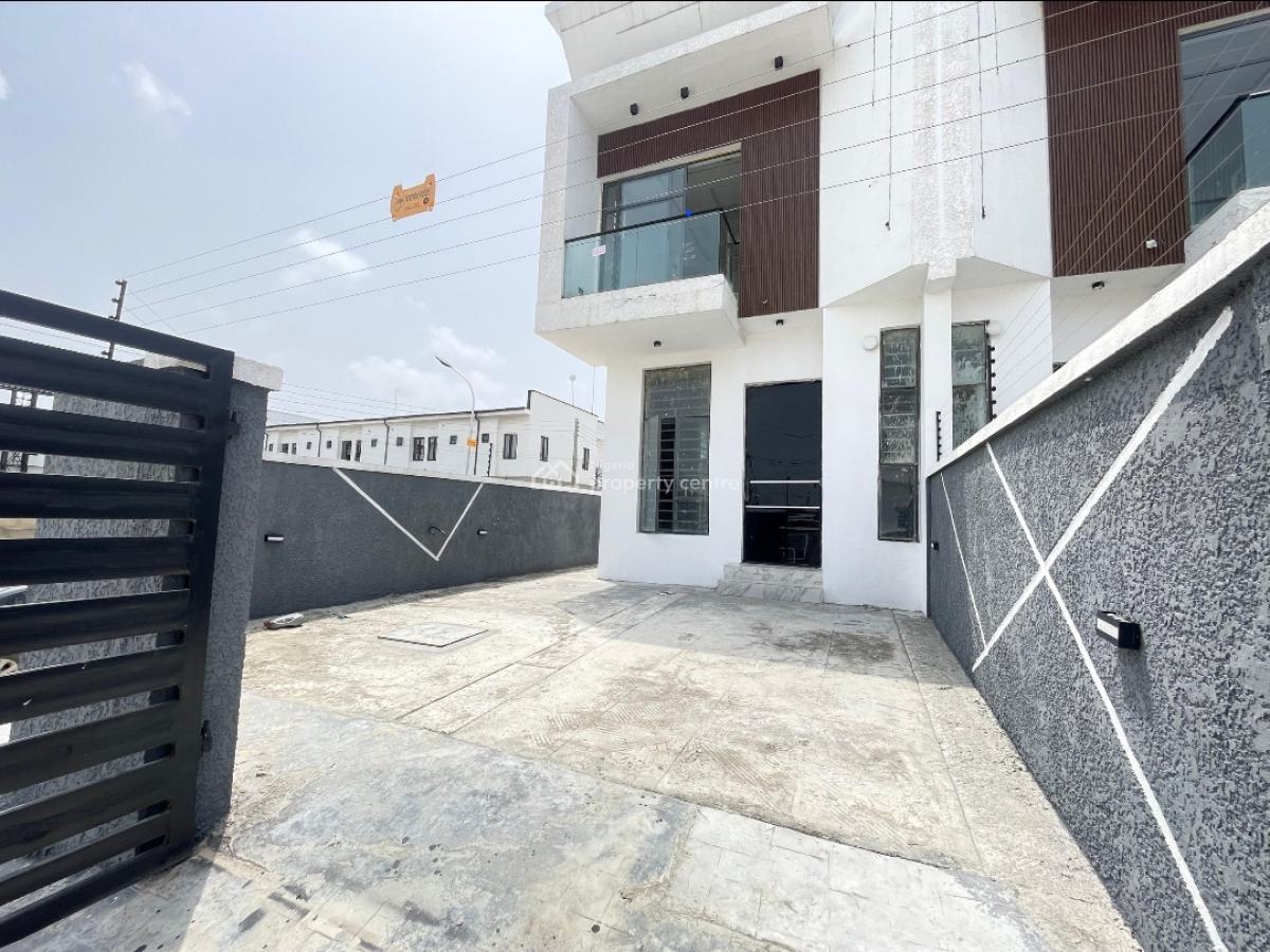 Spacious 4 Bedroom Semi-detached Duplex with Boys Quarter, Ikota, Lekki, Lagos, Semi-detached Duplex for Sale