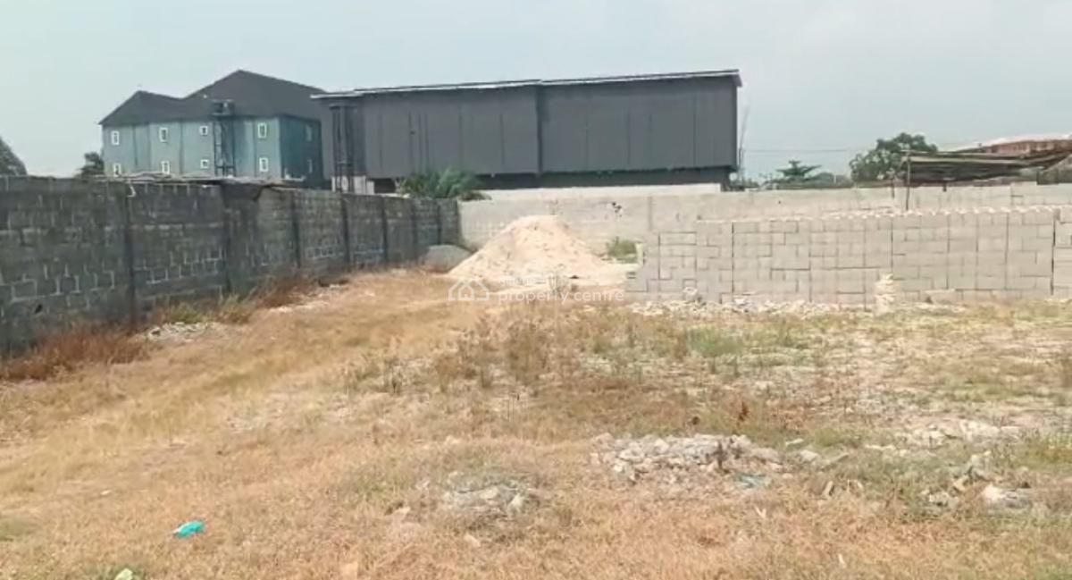 Approximately 900sqmof Dryland in Fast Developing Neighborhood, G. R. a, Abijo, Lekki, Lagos, Land for Sale