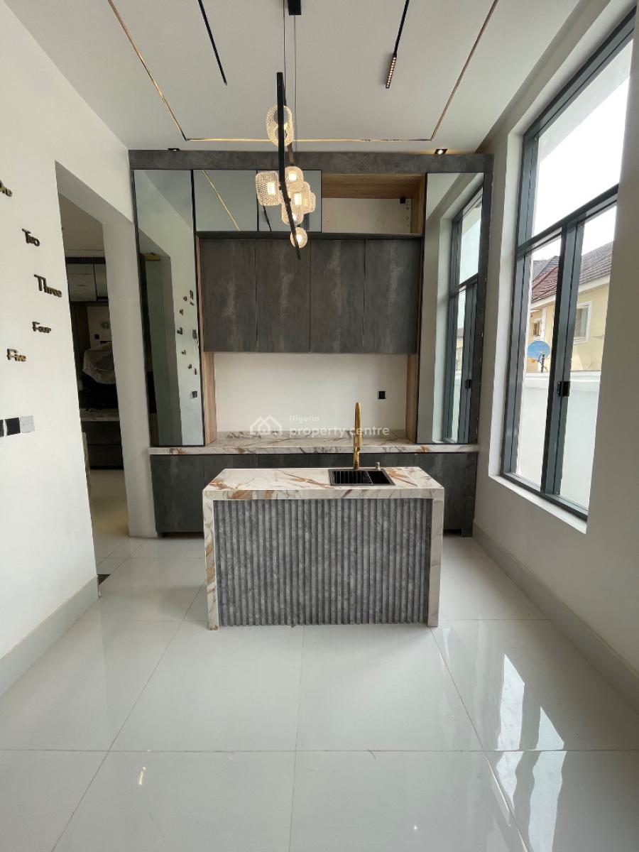 Luxury and Newly Built 5 Bedroom Duplex with Bq in a Serene Estate, Chevron, Lekki, Lagos, Detached Duplex for Sale