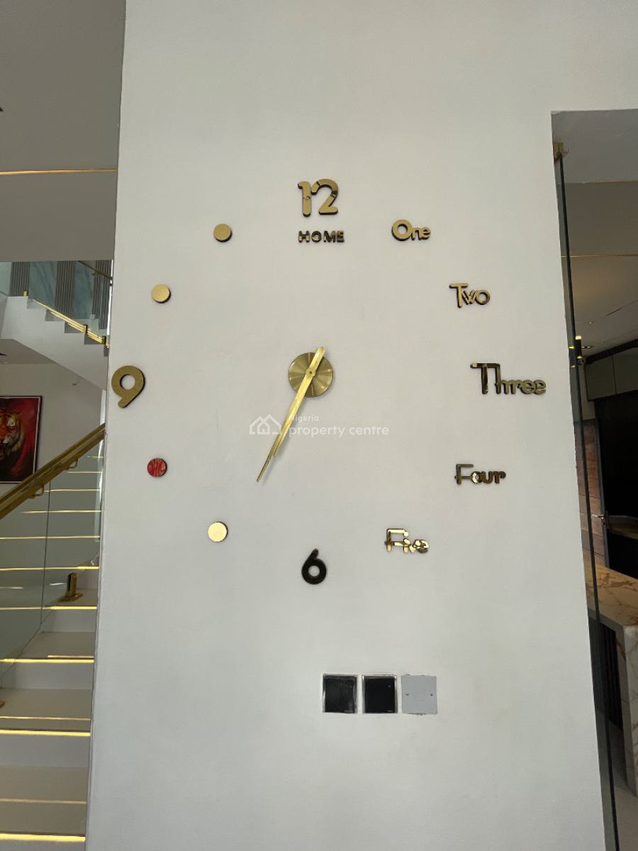 Luxury and Newly Built 5 Bedroom Duplex with Bq in a Serene Estate, Chevron, Lekki, Lagos, Detached Duplex for Sale