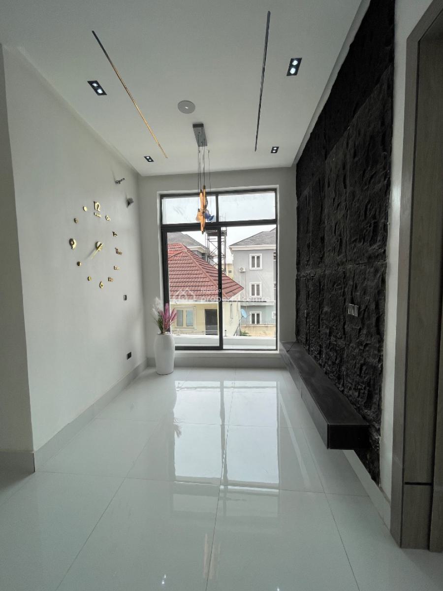 Luxury and Newly Built 5 Bedroom Duplex with Bq in a Serene Estate, Chevron, Lekki, Lagos, Detached Duplex for Sale