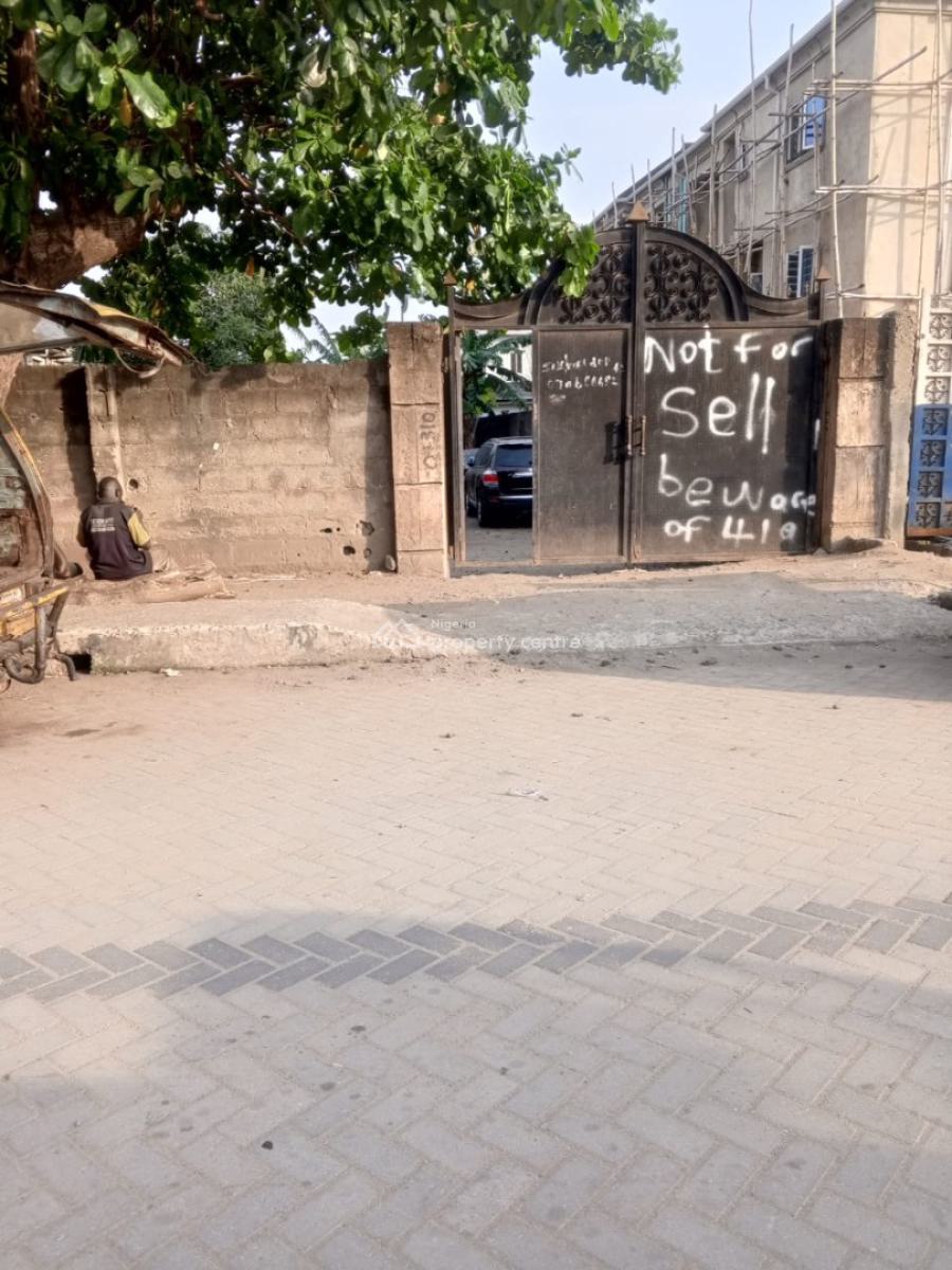 a Empty Dry Plot of Land, Aliu Street, Alapere, Ketu, Lagos, Residential Land for Sale