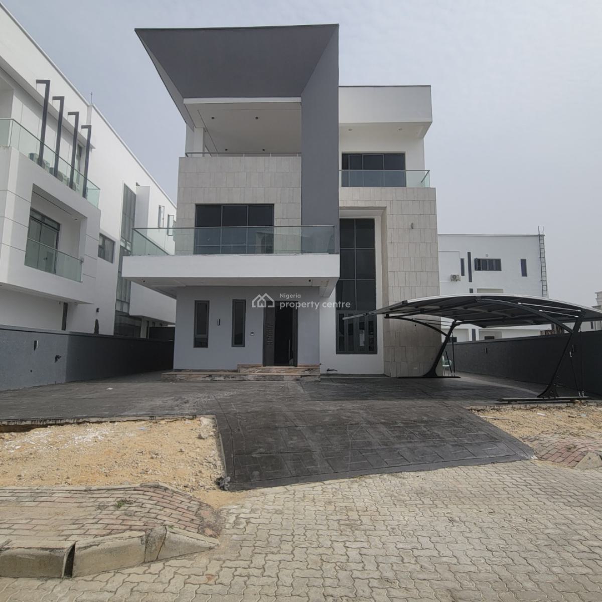 Beautiful  5 Bedroom Duplex with a Bq,pool,gym  Elevator, Ikate, Lekki, Lagos, Detached Duplex for Sale