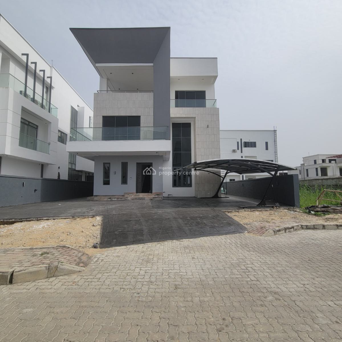 Beautiful  5 Bedroom Duplex with a Bq,pool,gym  Elevator, Ikate, Lekki, Lagos, Detached Duplex for Sale