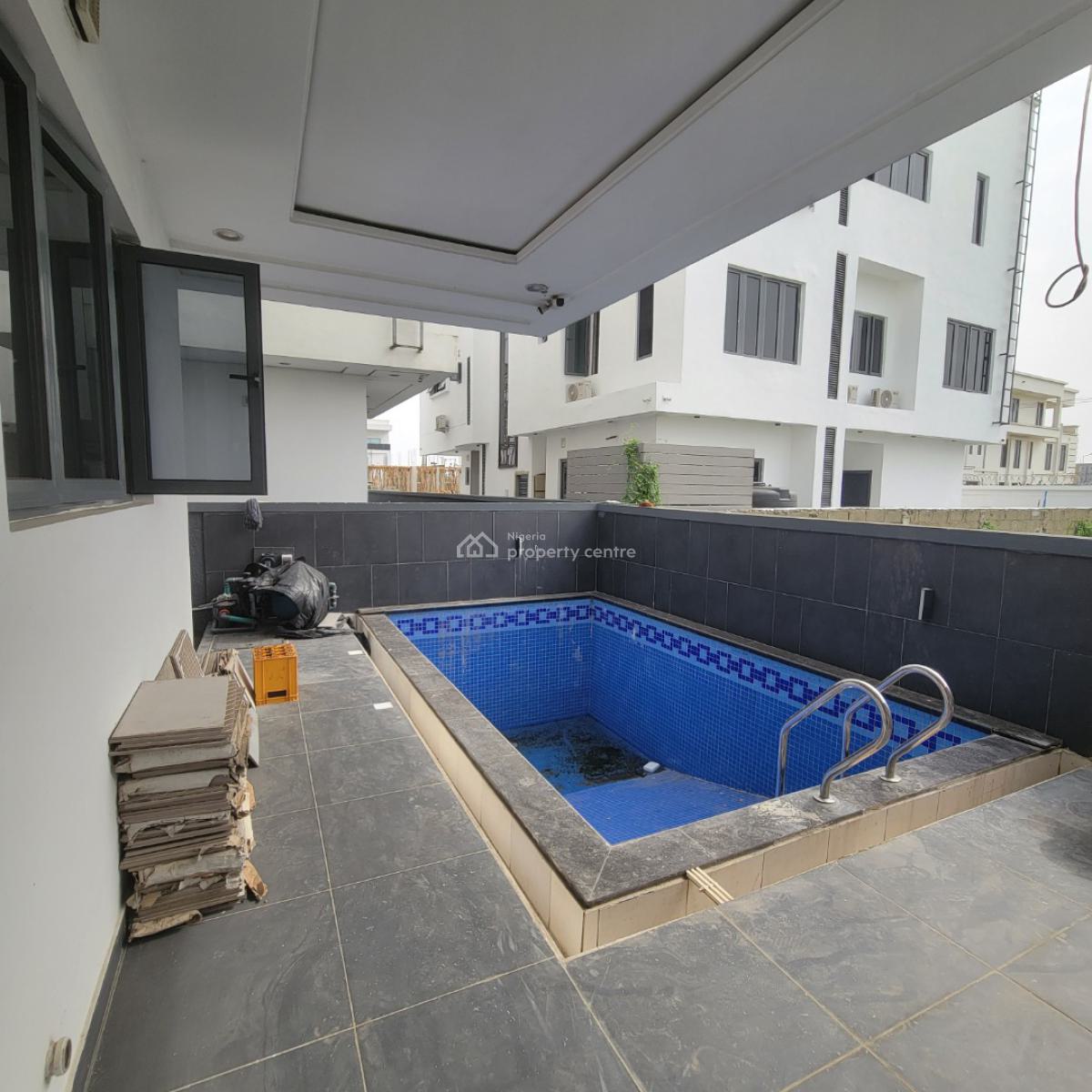 Beautiful  5 Bedroom Duplex with a Bq,pool,gym  Elevator, Ikate, Lekki, Lagos, Detached Duplex for Sale