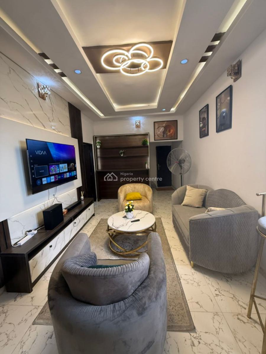 Room and Bedroom Furnished Apartment, Ilasan, Lekki, Lagos, Mini Flat (room and Parlour) for Rent