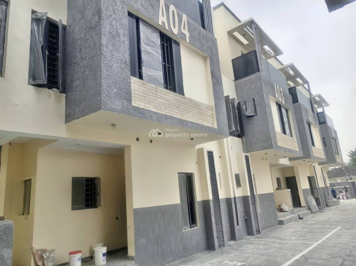 8 Units of 5 Bedroom Terrace Duplex with Bq, All Room En Suite, Oduduwa Crescent, Ikeja Gra Lagos State, Ikeja Gra, Ikeja, Lagos, Terraced Duplex for Rent