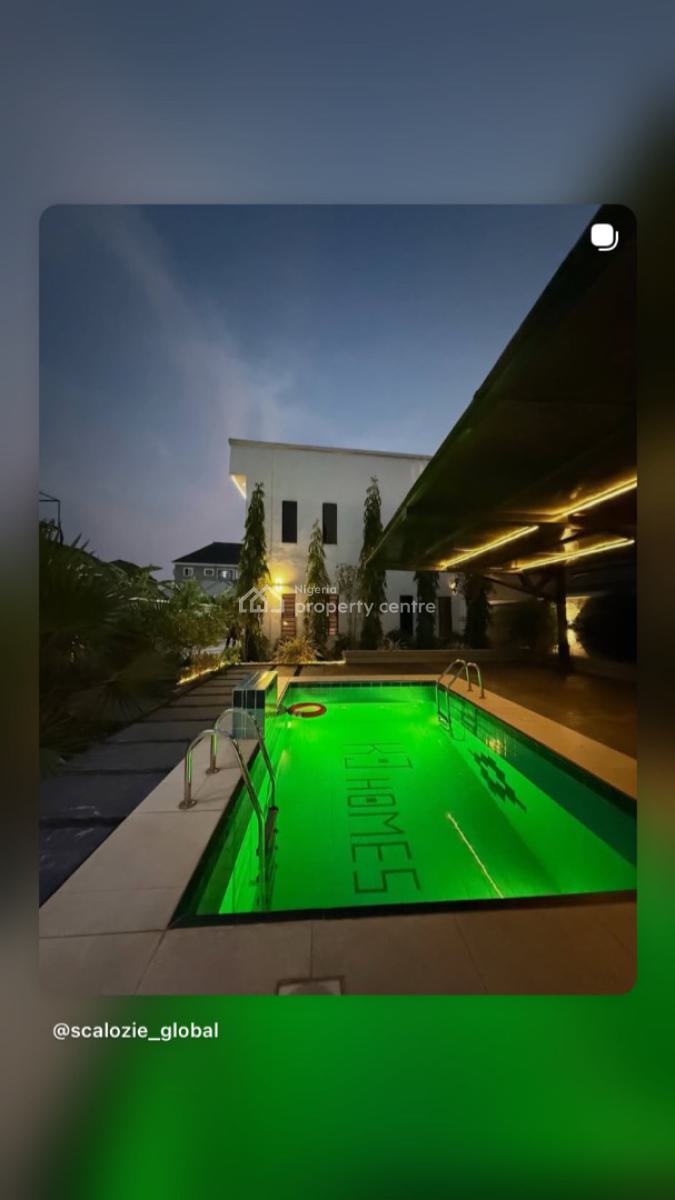 Massive Price Slash; Contemporary Furnished 5 Bedroom Duplex with Pool, Majesty Estate Nta Road, Port Harcourt, Rivers, Detached Duplex for Sale