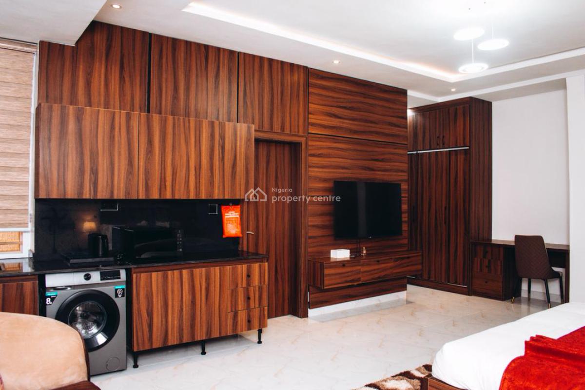Luxury Studio Apartment with Gazebo, Guzape District, Abuja, Self Contain (single Rooms) Short Let