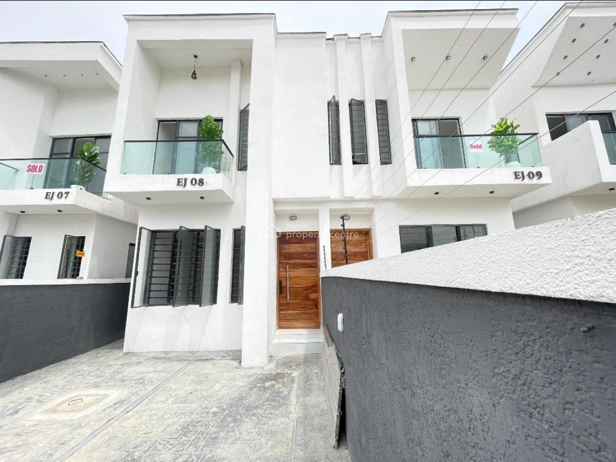 Spacious 4 Bedroom Semi-detached Duplex with Boys Quarter, Ikota, Lekki, Lagos, Semi-detached Duplex for Sale