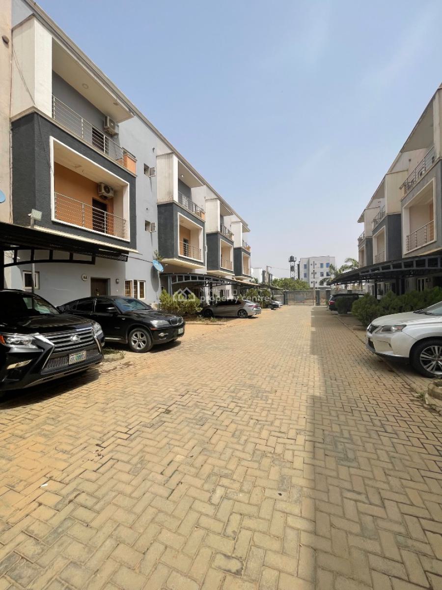 4bed Room Terrace Duplex with a Room Bq at Jahi Gilmore, Gilmore,very, Jahi, Abuja, Terraced Duplex for Rent