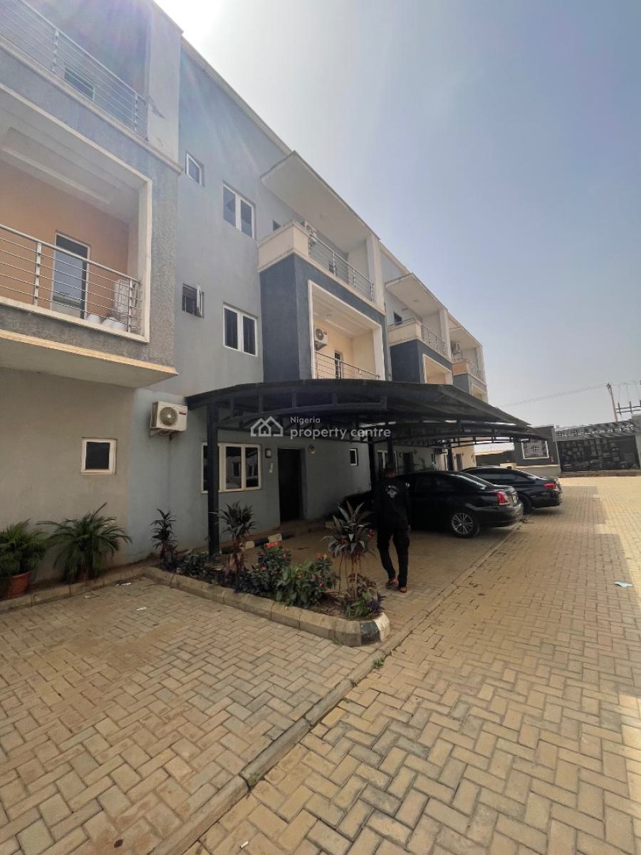 4bed Room Terrace Duplex with a Room Bq at Jahi Gilmore, Gilmore,very, Jahi, Abuja, Terraced Duplex for Rent