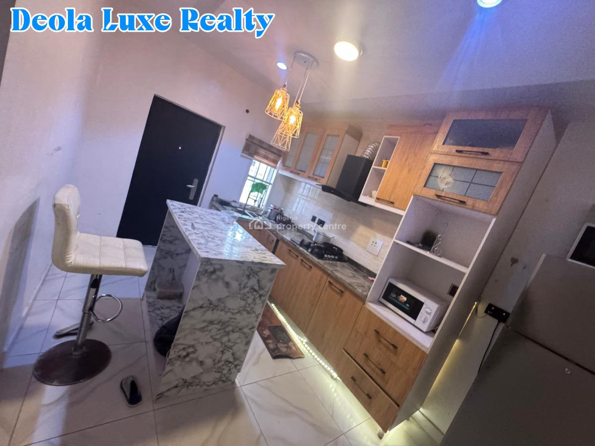 a Luxury Built 3 Bedrooms Terrace Duplex with Bq Fully Serviced, 10 Minutes Drive to Eko Hotel Via The Coastal Road, Ikate, Lekki, Lagos, Terraced Duplex for Rent