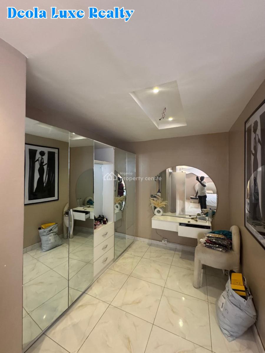a Luxury Built 3 Bedrooms Terrace Duplex with Bq Fully Serviced, 10 Minutes Drive to Eko Hotel Via The Coastal Road, Ikate, Lekki, Lagos, Terraced Duplex for Rent