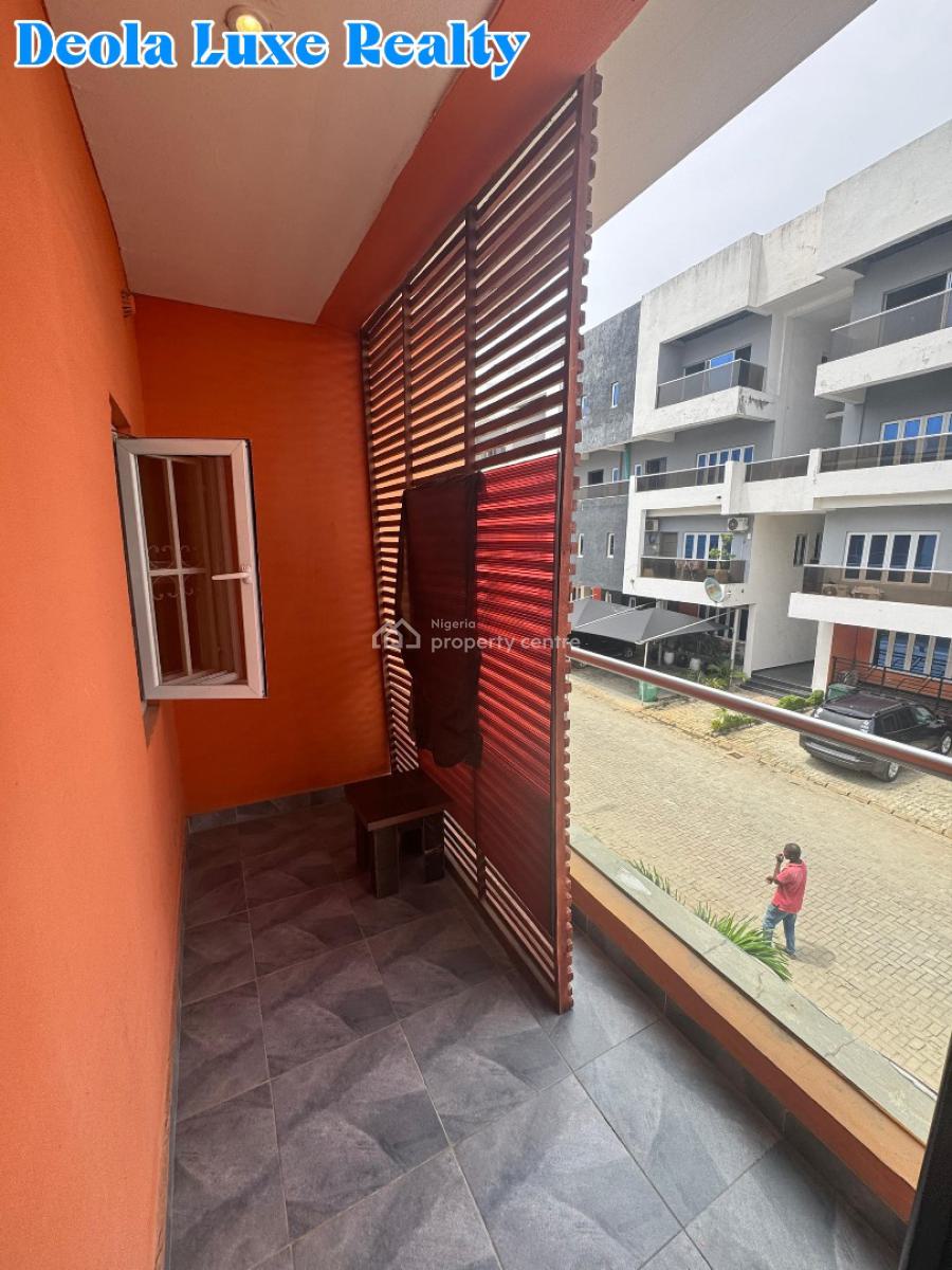 a Luxury Built 3 Bedrooms Terrace Duplex with Bq Fully Serviced, 10 Minutes Drive to Eko Hotel Via The Coastal Road, Ikate, Lekki, Lagos, Terraced Duplex for Rent