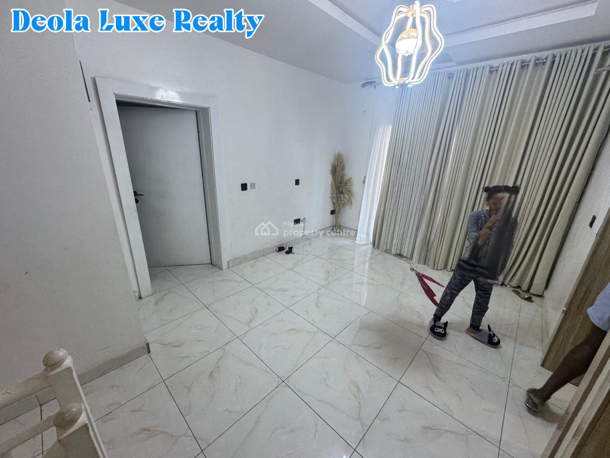 a Luxury Built 3 Bedrooms Terrace Duplex with Bq Fully Serviced, 10 Minutes Drive to Eko Hotel Via The Coastal Road, Ikate, Lekki, Lagos, Terraced Duplex for Rent
