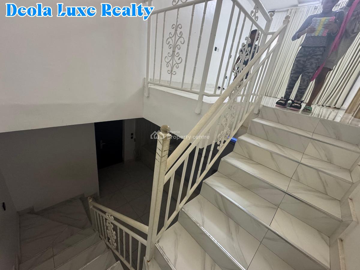 a Luxury Built 3 Bedrooms Terrace Duplex with Bq Fully Serviced, 10 Minutes Drive to Eko Hotel Via The Coastal Road, Ikate, Lekki, Lagos, Terraced Duplex for Rent