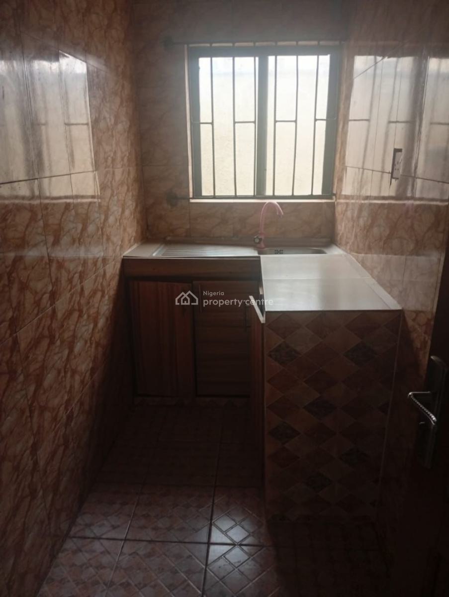Renovated 2 Bedroom Apartment with Big Compound, Ekoro Road, Captain, Abule Egba, Agege, Lagos, Flat / Apartment for Rent