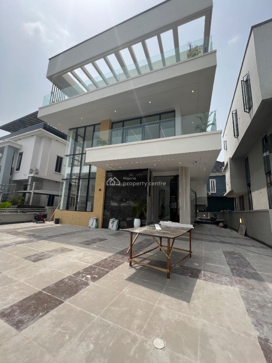 Luxurious 5 Bedroom Fully Detached Duplex  with Amazing Facilities, Lekki County Home, Ikota, Lekki, Lagos, Detached Duplex for Sale