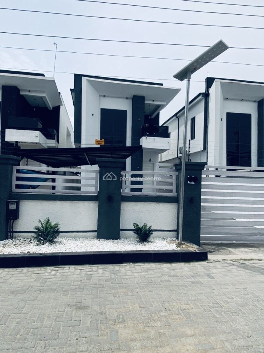 Bran New 5 Bedrooms Detached Duplex with Pool, Ado, Ajah, Lagos, Detached Duplex for Rent