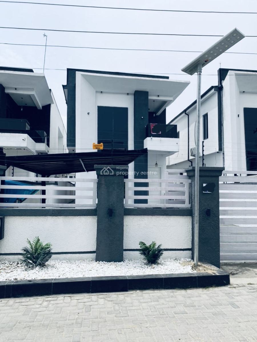 Bran New 5 Bedrooms Detached Duplex with Pool, Ado, Ajah, Lagos, Detached Duplex for Rent