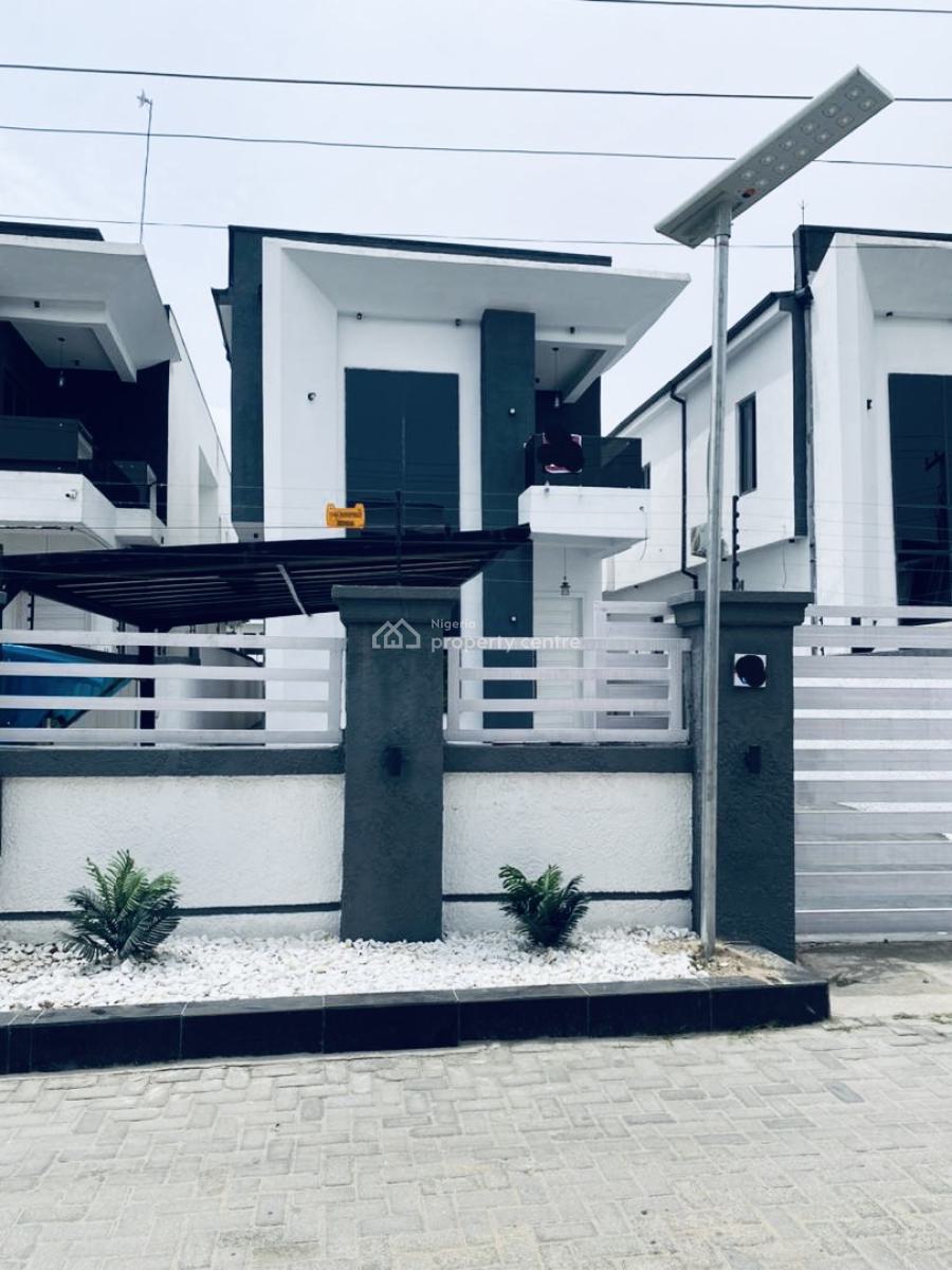 Bran New 5 Bedrooms Detached Duplex with Pool, Ado, Ajah, Lagos, Detached Duplex for Rent