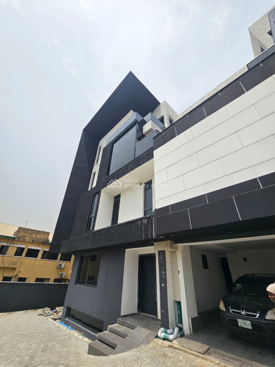 Brand New 4 Bedroom Duplex with 2rooms Bq in an Estate, Osborne Foreshore Estate, Osborne, Ikoyi, Lagos, Terraced Duplex for Sale