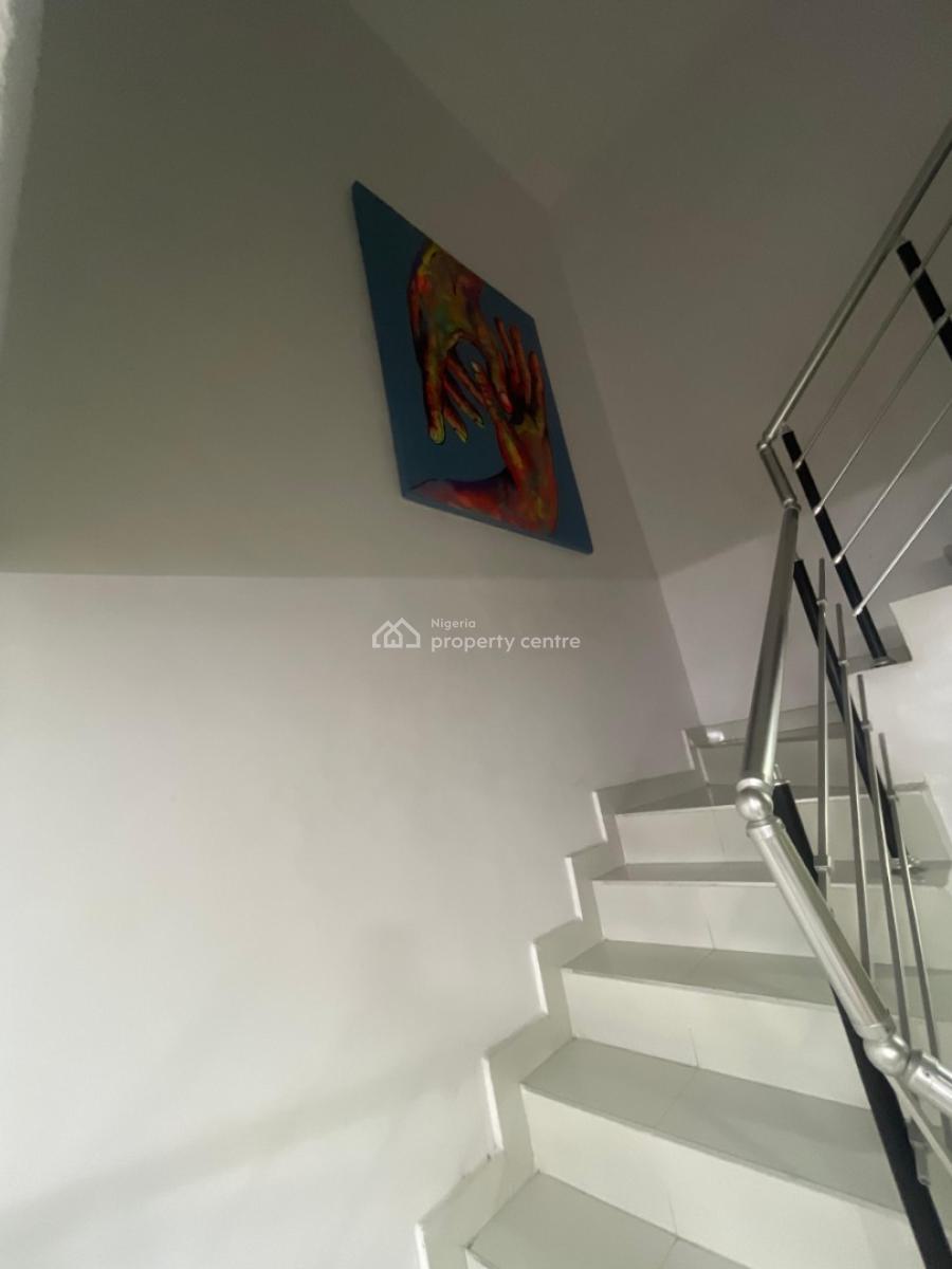 Fully Furnished 4 Bedroom Semi Detached Duplex, Chevron, Ikota, Lekki, Lagos, Semi-detached Duplex for Rent