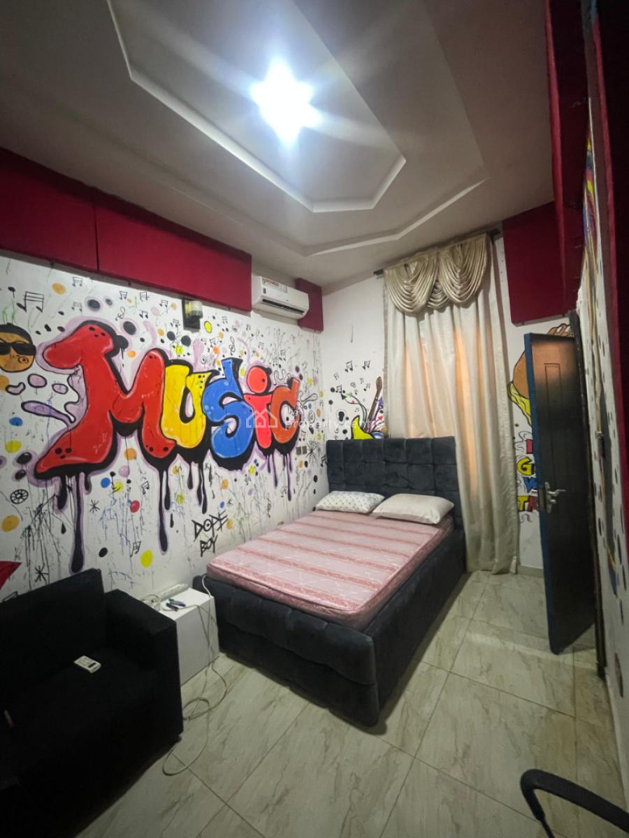 Fully Furnished 3 Bedroom Bedroom Semi Detached Duplex with Bq, Chevron, Ikota, Lekki, Lagos, Semi-detached Duplex for Rent