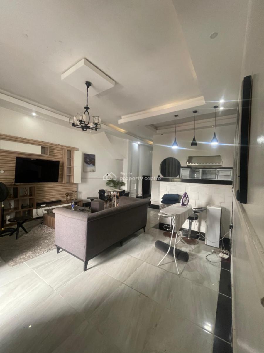 Fully Furnished 2 Bedroom Semi Detached Duplex, Chevron, Ikota, Lekki, Lagos, Semi-detached Duplex for Rent