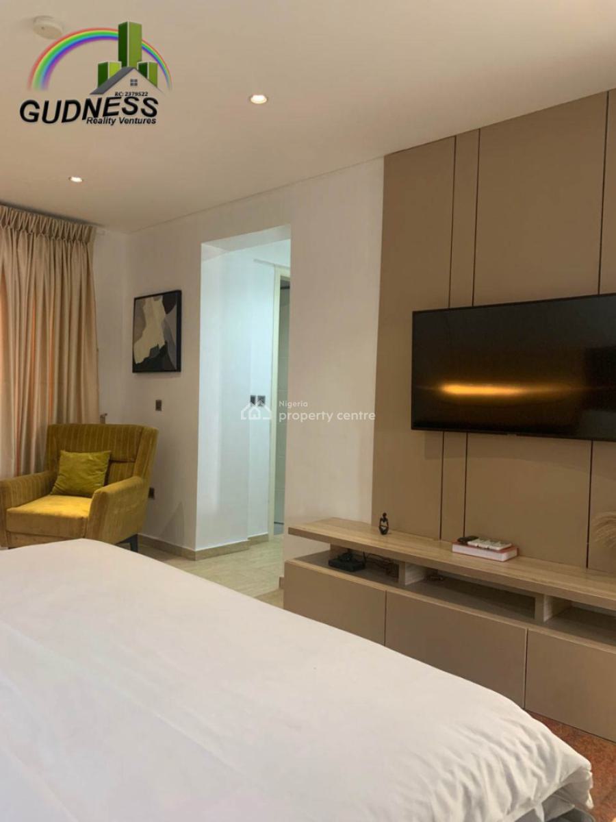 Furnished and Service 4 Bedroom Terrace with a Room Bq, Oniru, Lekki, Lagos, Flat / Apartment for Rent