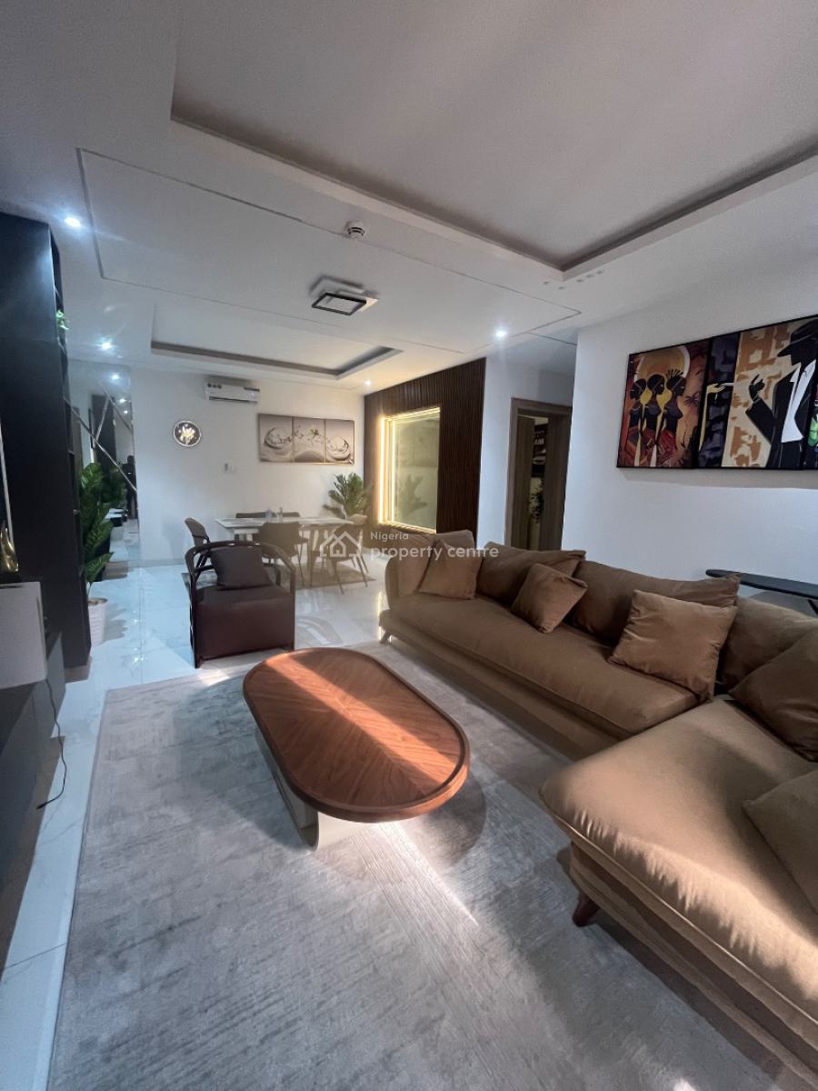 Luxurious Furnitured 3 Bedroom Apartment with Bq and Study Room, Spar Road, Ikate Elegushi, Lekki, Lagos, Flat / Apartment for Rent