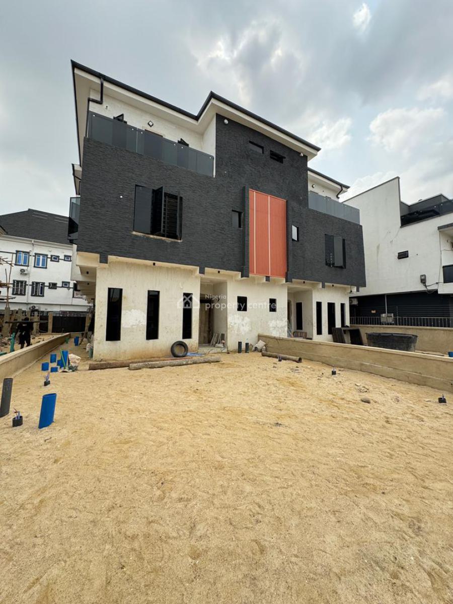 Lovely 4 Bedroom Semi Detached Duplex with a Room Bq, Gbagada, Lagos, Semi-detached Duplex for Sale