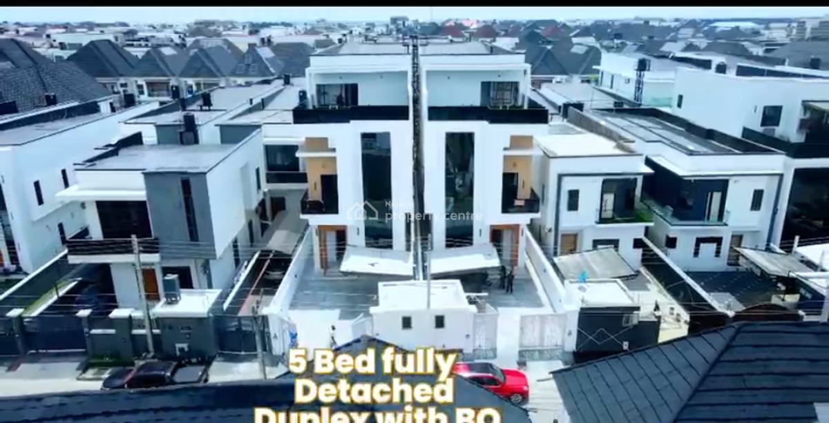 Luxury 5-bedroom Fully Detached Duplex with Bq, Orchid Road, Lekki, Lekki, Lagos, Detached Duplex for Sale