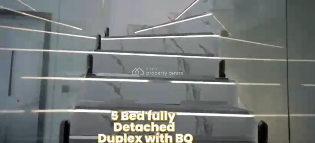 Luxury 5-bedroom Fully Detached Duplex with Bq, Orchid Road, Lekki, Lekki, Lagos, Detached Duplex for Sale