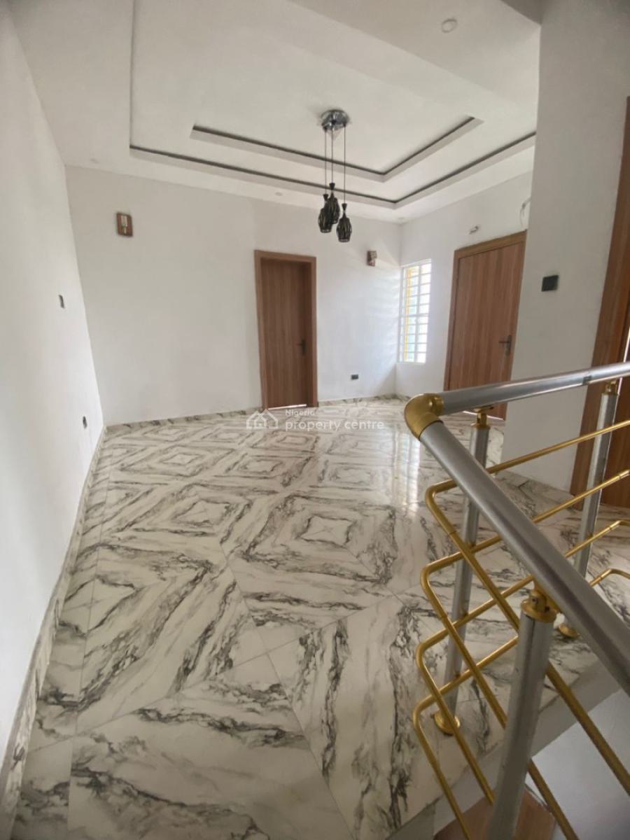 Lovely 4 Bedroom Semi-detached House with Bq, Off Mobil Road, Ilaje, Ajah, Lagos, Semi-detached Duplex for Rent