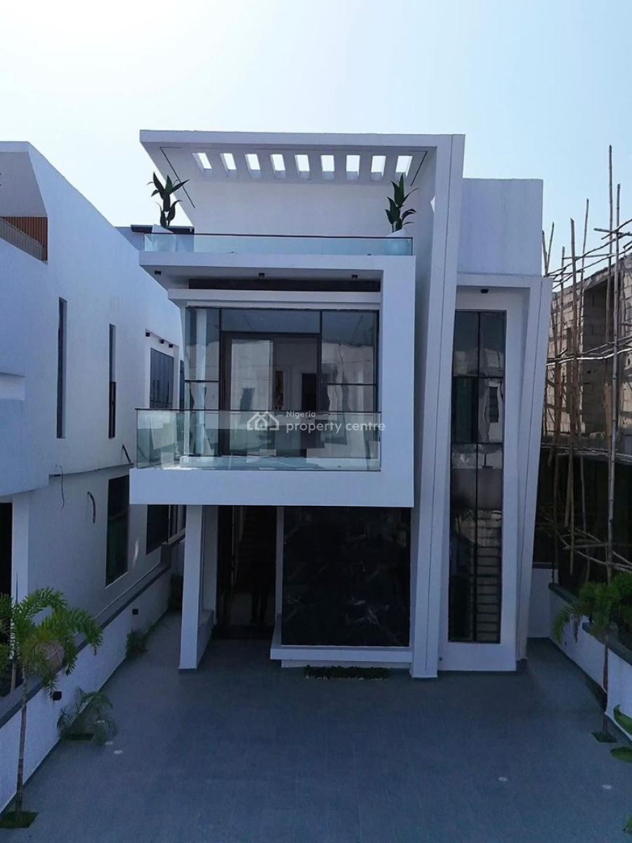 Sleek 5-bedroom Fully Detached Duplex, Chevron, Lekki, Lagos, Detached Duplex for Sale